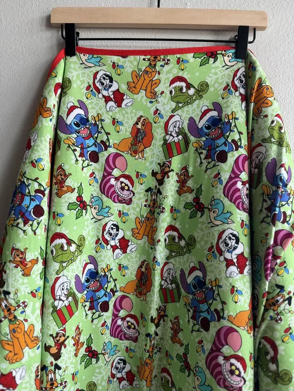 Disney Christmas Holiday Bamboo Quilted Throw Blanket with Characters